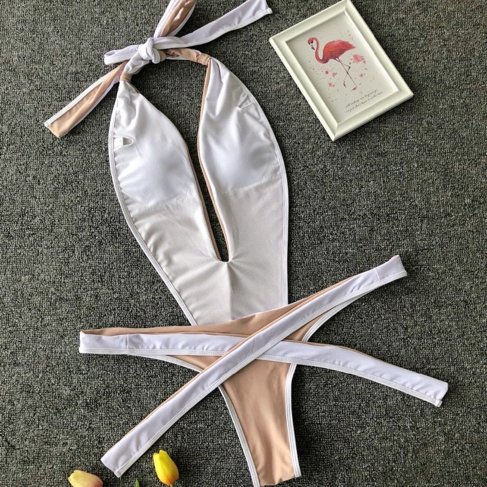 50% OFF | SwimSway | Brazilian backless swimsuit