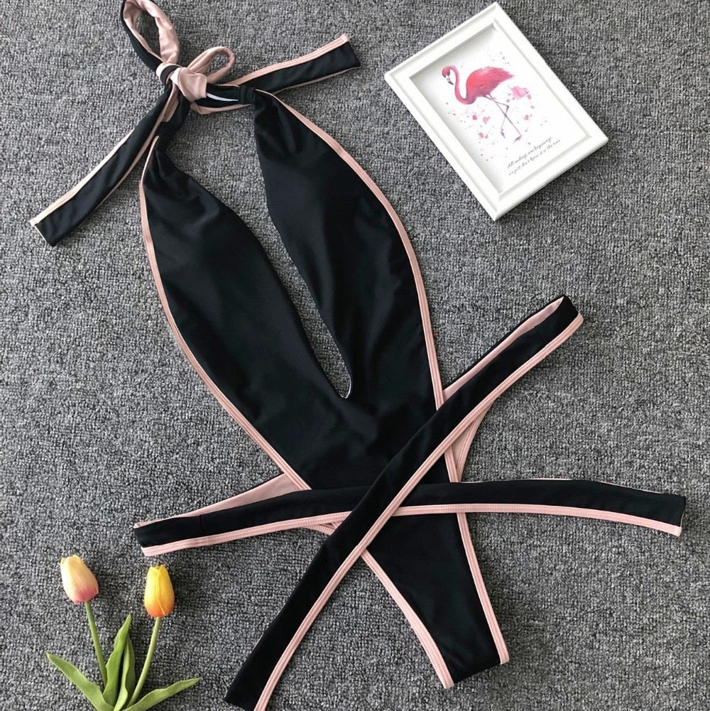 50% OFF | SwimSway | Brazilian backless swimsuit