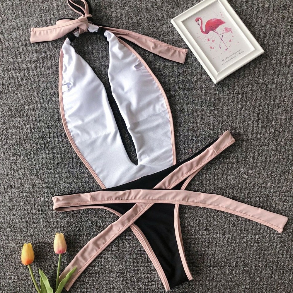 50% OFF | SwimSway | Brazilian backless swimsuit