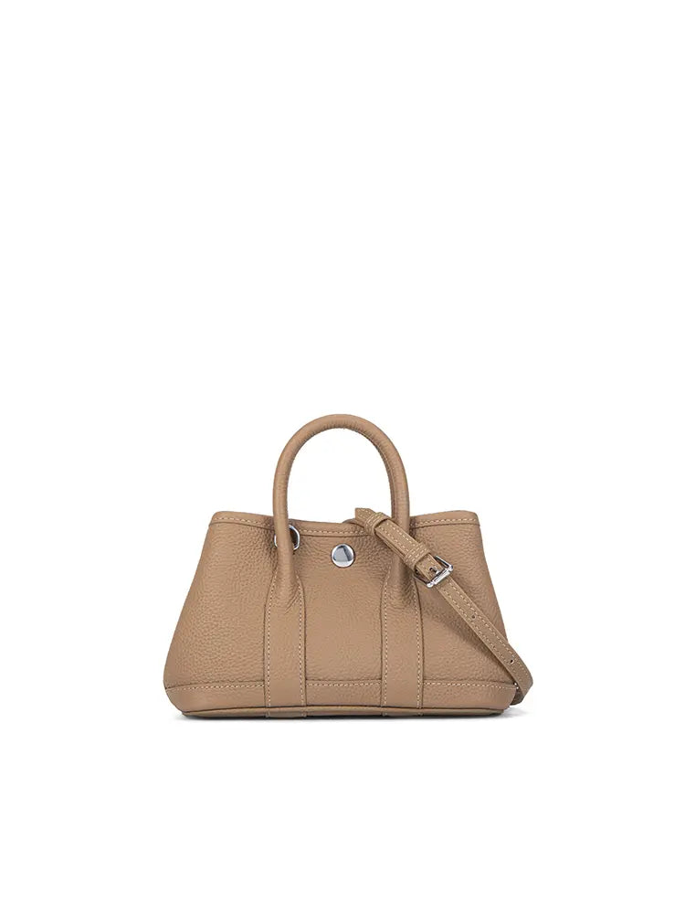 2025 Minimalist Leather Vertical Tote Crossbody Bag