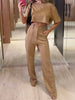 Contour Top & Pocket Wide Leg Pant Set