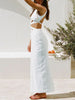 Halter Neck Backless Sexy Holiday Hollow Dress