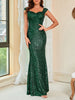 Green Sling Long Mopping Dress