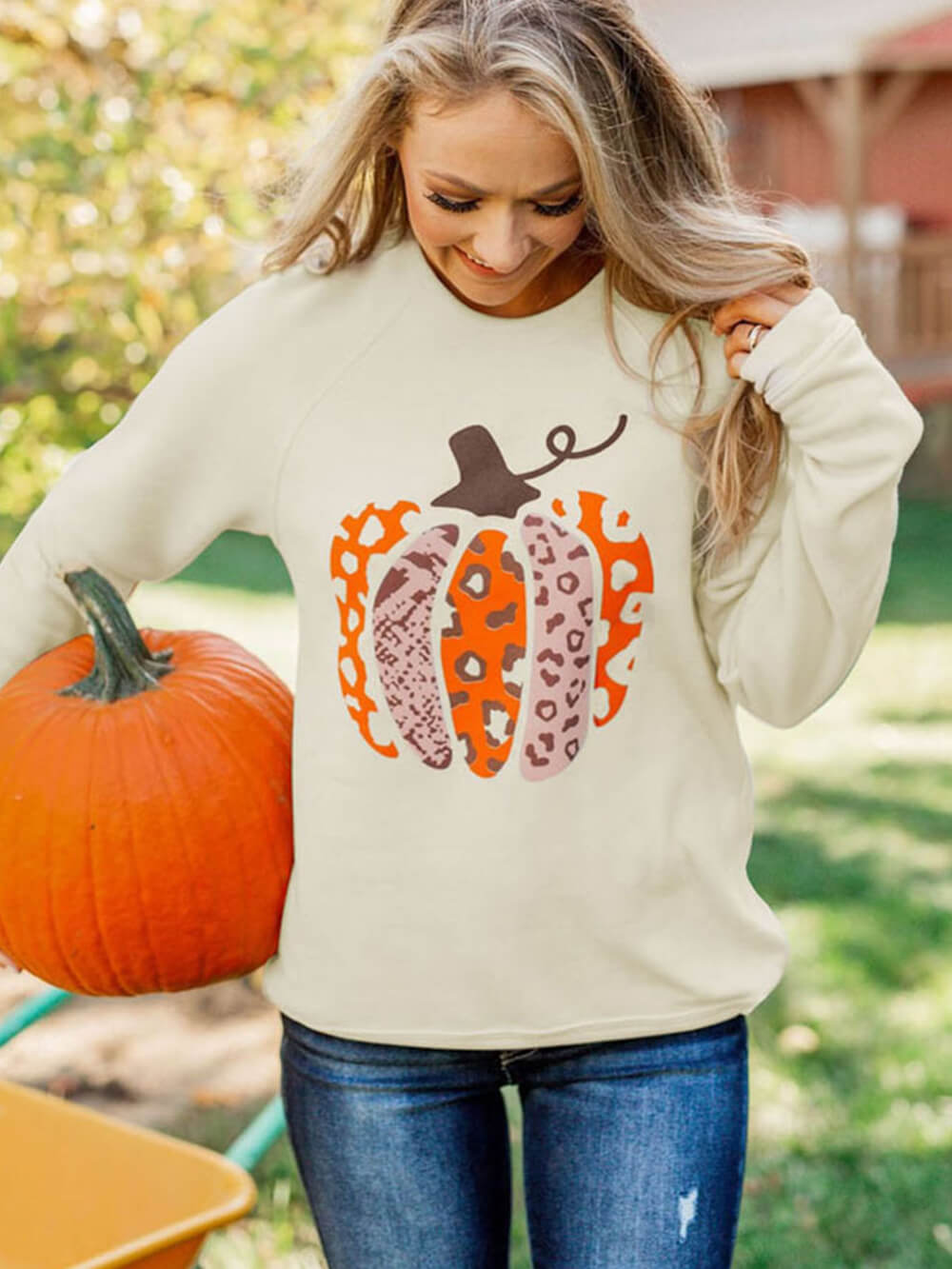 Pumpkins Graphic Pullover