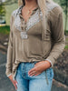 Leopard-Print Paneled Pullover Hoodie