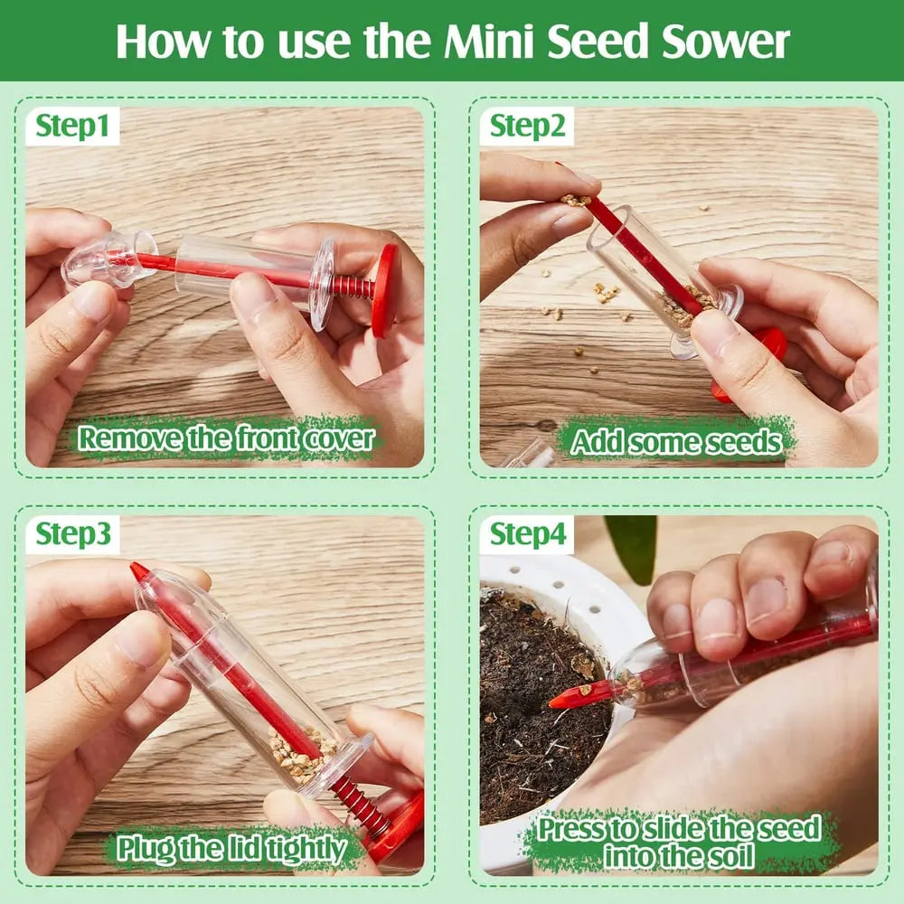 BUY 1 GET 1 FREE | Sowly™ | Mini seedling spreader for small seeds