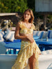 Floral High-Waist Bikini Set for Women