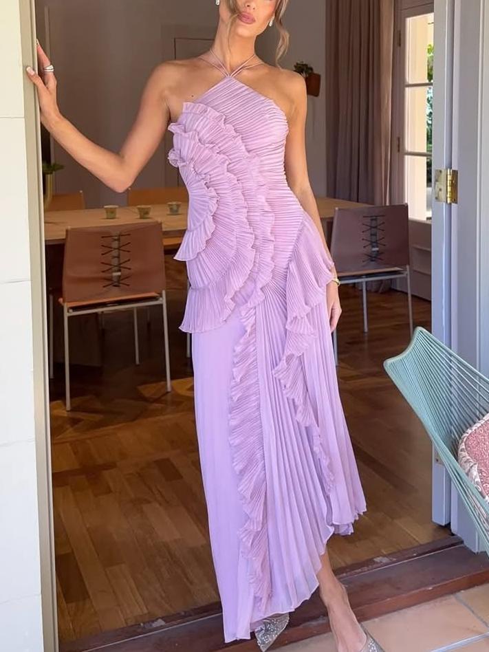 Ocean Whirlpool Maxi Dress