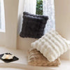 Rabbit Faux Fur Cushion