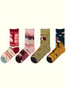 Cartoon Pattern Mid-Calf Socks