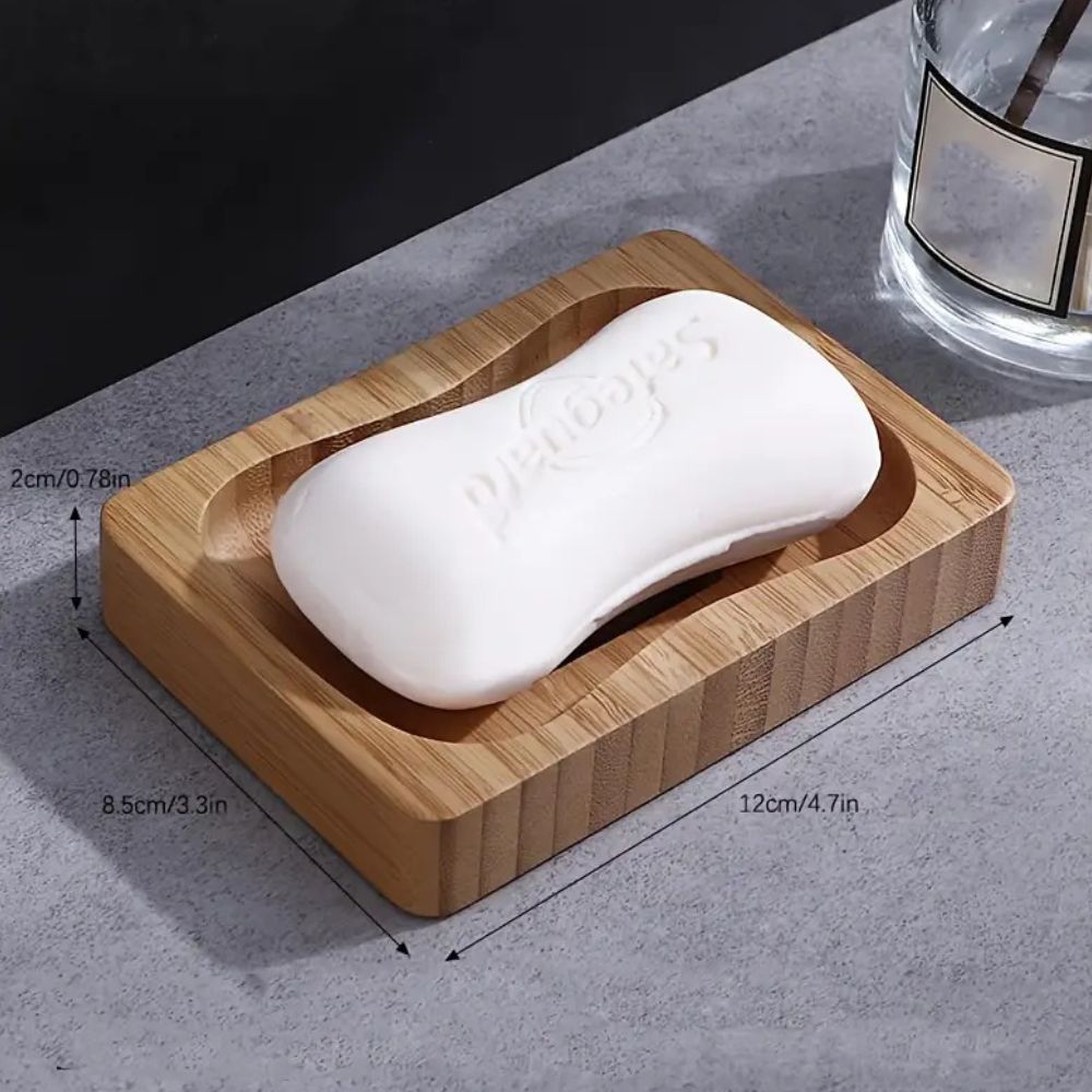 Natural Wooden Soap Dish