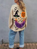 Graffiti Wicked Grin Oversized Sweater