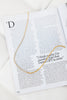 18k Gold Sundown Gleaming Necklace Gold
