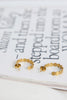 18k Gold Plated Ares World Earrings Gold