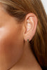 18K Gold Plated Eyes To The Soul Earrings Emerald