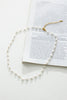 18k Gold Plated Freshwater Necklace Gold