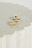 18k Gold Plated Exotic Pearl Earrings Gold