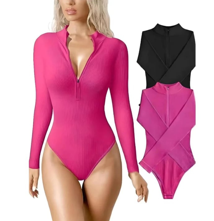 Zippra™ | Zip-Up Bodysuit
