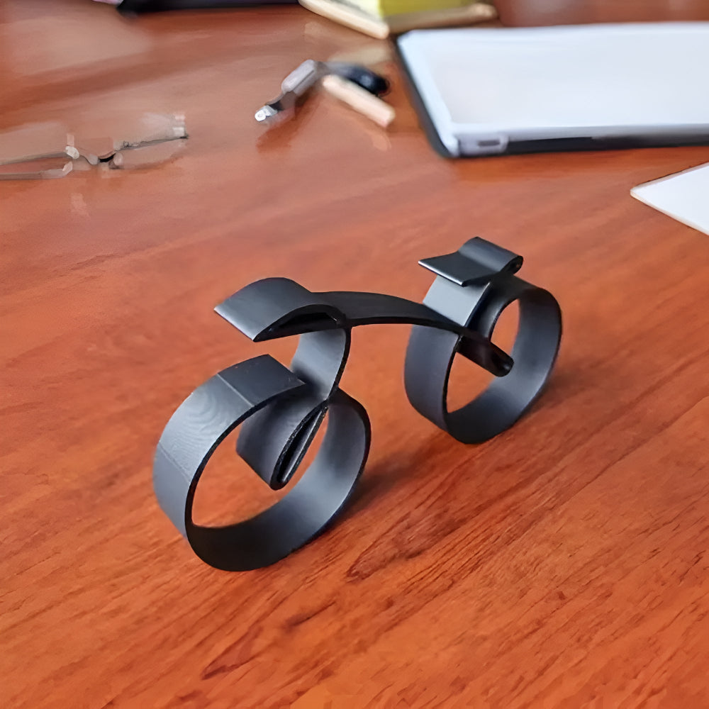 Urban Cyclist Abstract Decor