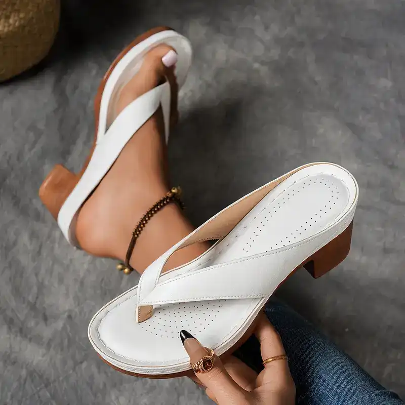 50% OFF | SoleComfort | 🌺2025 new Orthopaedic sandals with thick heel