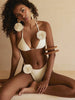 Halter 3D Floral Sexy Bikini Set