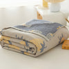 Strawberry Gauze Cotton Blanket