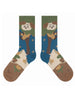 Cute Cartoon Kitty Pattern Cotton Socks