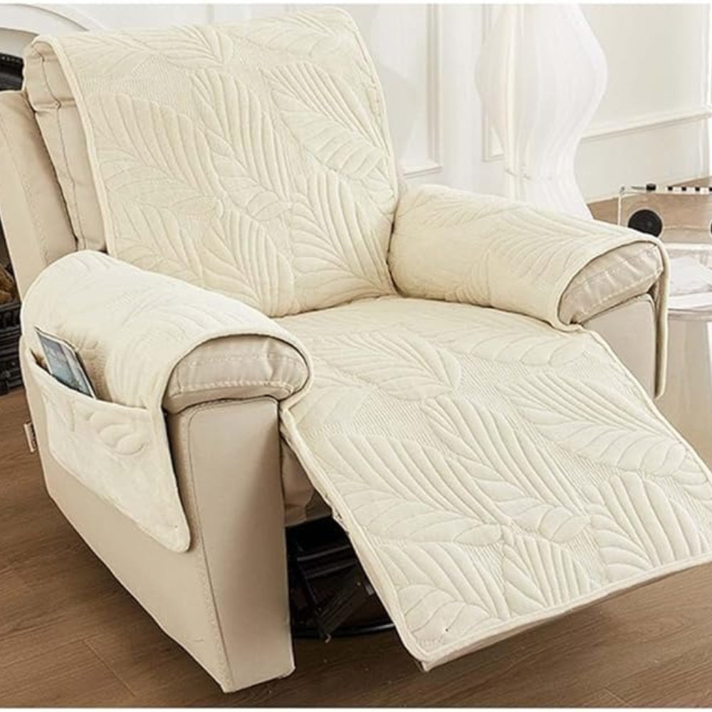 LeafLuxe® | Leaf Pattern Recliner Cover