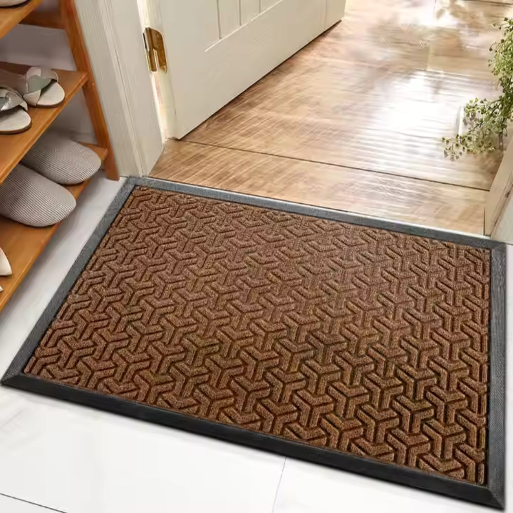 Geometric Entryway Door Mat