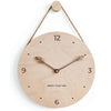 Minimalist Rope Wood Wall Clock