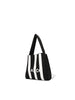 Colorblock Knit Tote Bag