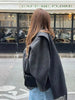 Stylish Striped Blazer with Scarf