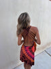 High-Waist Camisole Mini Dress