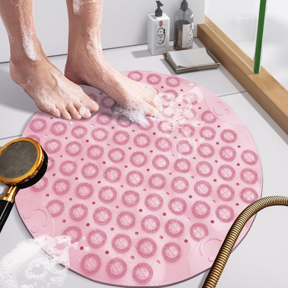 Safe Shower Round Non-Slip Mat