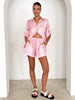 Printed Shirt & Shorts Set