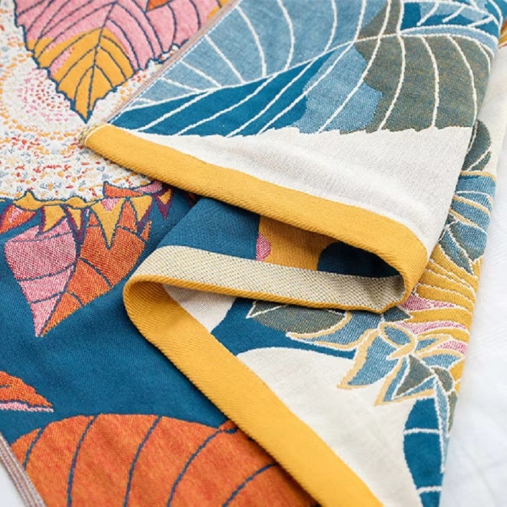 Savanna Bloom Cotton Bath Towel