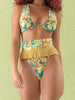 Boho Tassel Tribal Print Bikini Set
