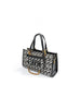 Jacquard Stitch Convertible Commuter Backpack Tote