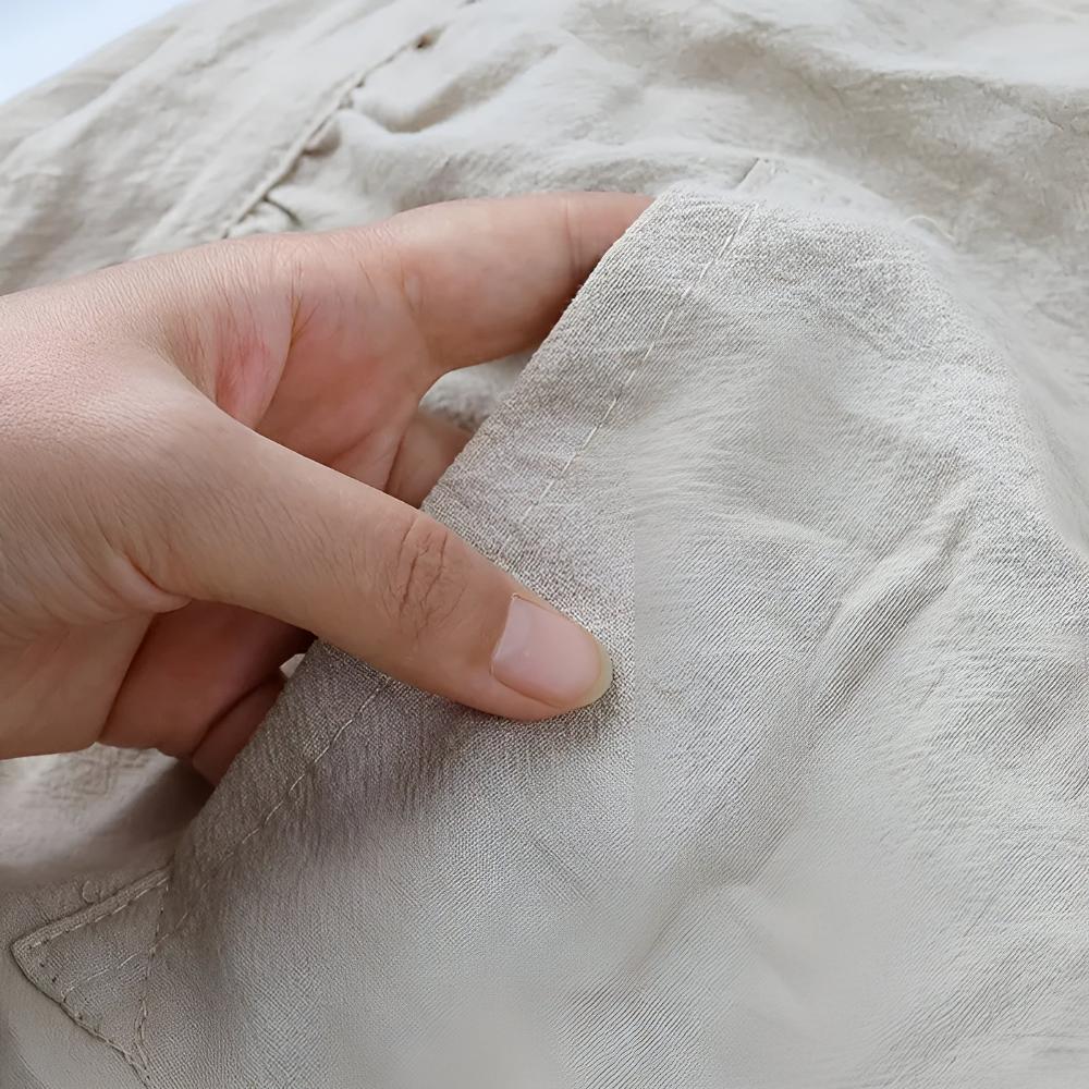 50% OFF | RuffleCraft® | Linen Ruffle Kitchen Apron