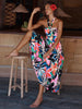 Camille Halter Maxi Dress