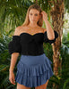 Delilah Ruffle Mini Skirt