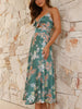 Dreamers Midi Dress - Green Floral