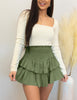 Delilah Ruffle Mini Skirt