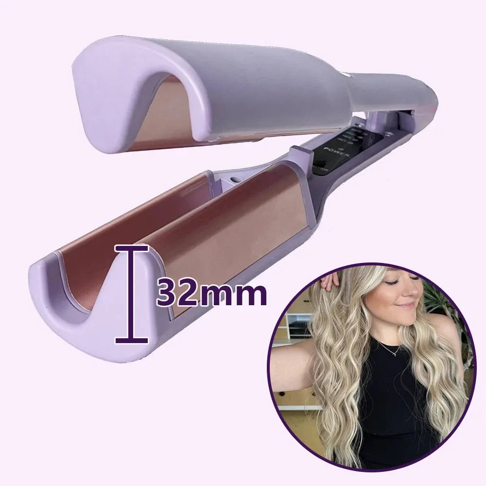 50% OFF | CurlVibe™ | Beautiful Curls in No Time, Salon-Quality Styling at Home!