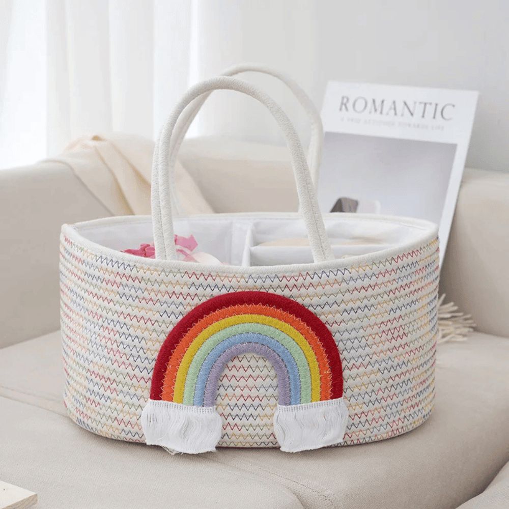Cotton Rope Baby Caddy Organizer