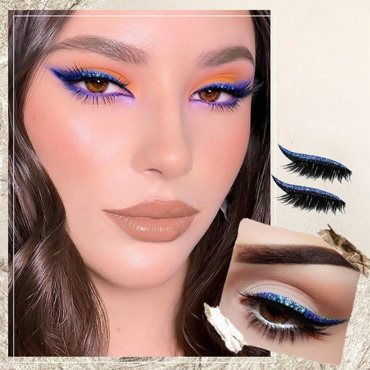 50% OFF | GlitzGrip™ | Reusable eyelash eyeliner stickers