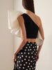 Bikini Set with Polka Dot Wrap Skirt