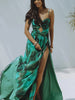 Ink Green Cutout Swimsuit Set