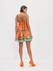 Adjustable Strap Midi Dress