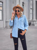 Slim-Fit Light Wash Denim Shirt